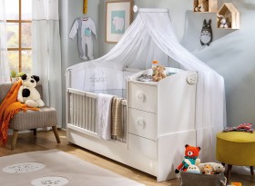 BABY COTTON Детская кровать-трансформер 2 в Асино - asino.katalogmebeli.com | фото