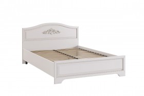 Белла Кровать 1.6 комфорт белый/джелато софт в Асино - asino.katalogmebeli.com | фото