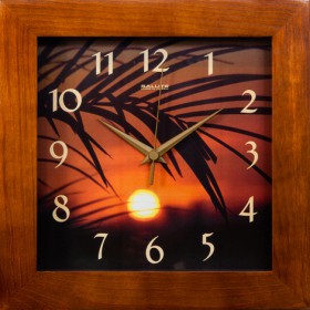 Часы настенные ДС-2АА28-460 ПАЛЬМА в Асино - asino.katalogmebeli.com | фото 2