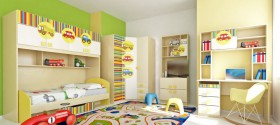 Детская комната Клаксон (Бежевый/корпус Клен) в Асино - asino.katalogmebeli.com | фото 5