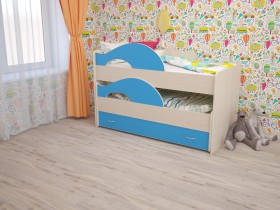 Детская кровать Радуга 1600 в Асино - asino.katalogmebeli.com