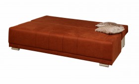 Диван - кровать "Асти" (замша дельта терракота) вариант №1/осн. в Асино - asino.katalogmebeli.com | фото 4