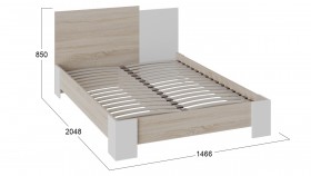 Кровать без ПМ «Сэнди» Тип 1 (без подъемного механизма) в Асино - asino.katalogmebeli.com | фото 4