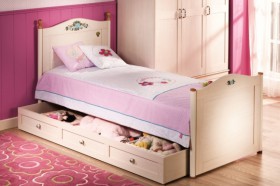 Кровать детская Балли 2-х уровневая (венге/белфорт) в Асино - asino.katalogmebeli.com | фото 4
