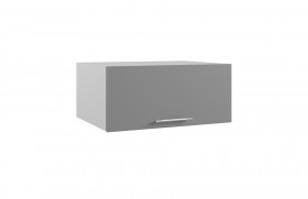 Гарда ГПГ 800 шкаф верхний горизонтальный глубокий (Белый/корпус Серый) в Асино - asino.katalogmebeli.com | фото