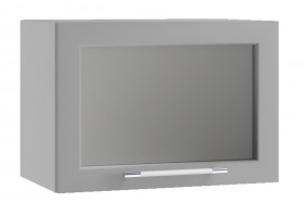 Гарда ПГС 500 шкаф верхний горизонтальный со стеклом Белый в Асино - asino.katalogmebeli.com | фото