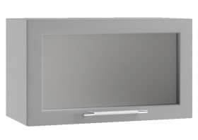 Гарда ПГС 600 шкаф верхний горизонтальный со стеклом Белый в Асино - asino.katalogmebeli.com | фото