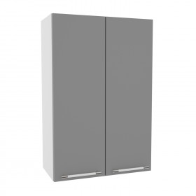 Гарда ВП 600 шкаф верхний высокий (Белый патина/корпус Серый) в Асино - asino.katalogmebeli.com | фото