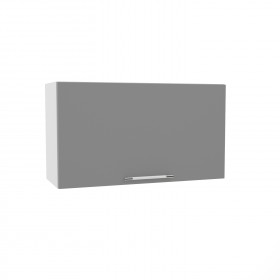 Гарда ВПГ 800 шкаф верхний горизонтальный высокий (Белый патина/корпус Серый) в Асино - asino.katalogmebeli.com | фото