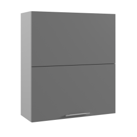 Гарда ВПГПМ 800 шкаф верхний высокий Blum Aventos (Белый/корпус Серый) в Асино - asino.katalogmebeli.com | фото
