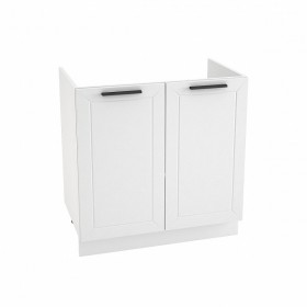 Шкаф нижний под мойку Глетчер 2 двери ШНМ-800 (корпус белый) в Асино - asino.katalogmebeli.com | фото