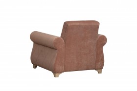 Кресло для отдыха "Порто" (велюр киви корица / микровельвет крем) в Асино - asino.katalogmebeli.com | фото 6