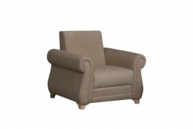 Кресло для отдыха "Порто" (велюр киви латте / микровельвет крем) в Асино - asino.katalogmebeli.com | фото 2
