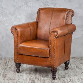 Кресло кожаное Лофт Чарльз в Асино - asino.katalogmebeli.com | фото 2