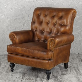 Кресло кожаное Чарльз в Асино - asino.katalogmebeli.com | фото