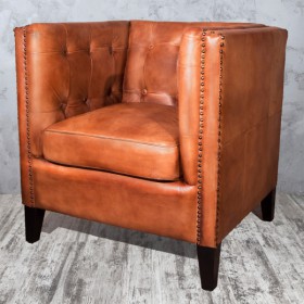 Кресло кожаное Лофт Стайл в Асино - asino.katalogmebeli.com | фото 5