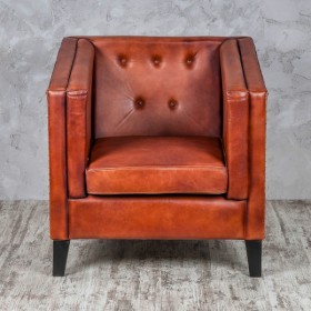 Кресло кожаное Лофт Аристократ (ширина 1100 мм) в Асино - asino.katalogmebeli.com | фото 4
