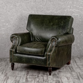 Кресло кожаное Лофт Аристократ (ширина 1070 мм) в Асино - asino.katalogmebeli.com | фото