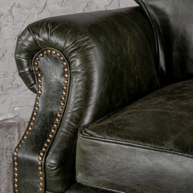 Кресло кожаное Лофт Аристократ (ширина 1070 мм) в Асино - asino.katalogmebeli.com | фото 5