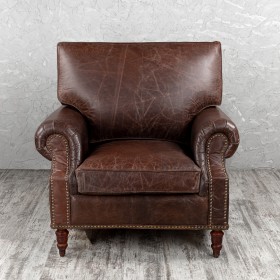 Кресло кожаное Лофт Аристократ (ширина 1100 мм) в Асино - asino.katalogmebeli.com | фото 8