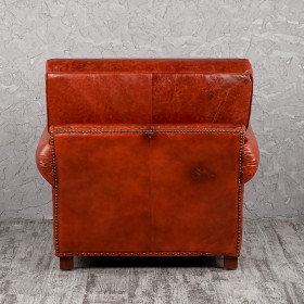 Кресло кожаное Лофт Аристократ (кожа буйвола) в Асино - asino.katalogmebeli.com | фото 7