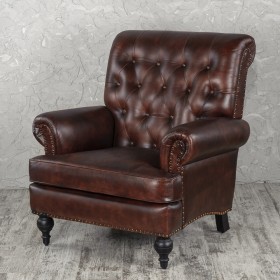 Кресло кожаное Лофт Чарльз в Асино - asino.katalogmebeli.com | фото