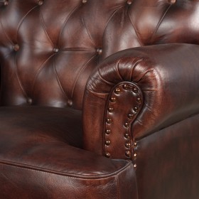 Кресло кожаное Лофт Чарльз в Асино - asino.katalogmebeli.com | фото 5