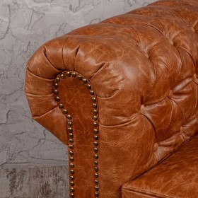 Кресло кожаное Лофт Честер (кожа буйвола) в Асино - asino.katalogmebeli.com | фото 5