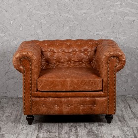 Кресло кожаное Лофт Честер (кожа буйвола) в Асино - asino.katalogmebeli.com | фото 7