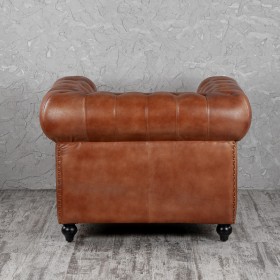Кресло кожаное Лофт Честер (кожа) в Асино - asino.katalogmebeli.com | фото 7