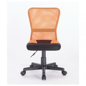Кресло компактное BRABIX Smart MG-313 (черный, оранжевый) в Асино - asino.katalogmebeli.com | фото 3