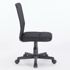 Кресло компактное BRABIX Smart MG-313 (черный) в Асино - asino.katalogmebeli.com | фото 2