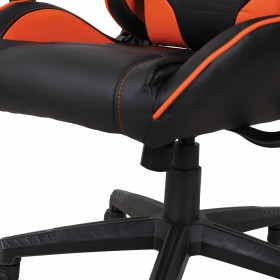 Кресло компьютерное BRABIX GT Racer GM-100 (черный, оранжевый) в Асино - asino.katalogmebeli.com | фото 2