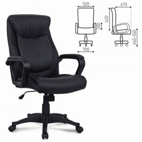 Кресло офисное BRABIX Enter EX-511 (черный) в Асино - asino.katalogmebeli.com | фото