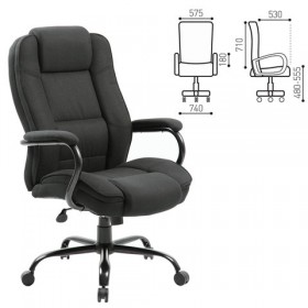 Кресло офисное BRABIX Heavy Duty HD-002 (ткань) в Асино - asino.katalogmebeli.com | фото 1
