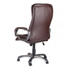 Кресло офисное BRABIX Omega EX-589 (коричневое) в Асино - asino.katalogmebeli.com | фото 3
