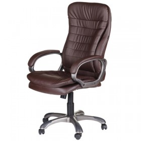 Кресло офисное BRABIX Omega EX-589 (коричневое) в Асино - asino.katalogmebeli.com | фото 4