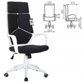 Кресло офисное BRABIX Prime EX-515 (черная ткань) в Асино - asino.katalogmebeli.com | фото