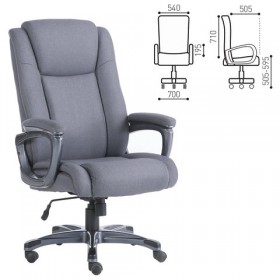 Кресло офисное BRABIX Solid HD-005 (серое) в Асино - asino.katalogmebeli.com | фото