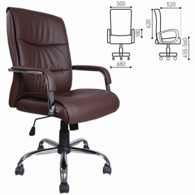 Кресло офисное BRABIX Space EX-508 (коричневый) в Асино - asino.katalogmebeli.com | фото