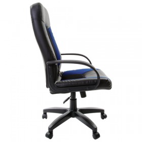 Кресло офисное BRABIX Strike EX-525 (сине-черный) в Асино - asino.katalogmebeli.com | фото 2