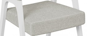 Кресло «Техас 1» (Белый матовый/Шенилл Estetica Moonstone №221) в Асино - asino.katalogmebeli.com | фото 3
