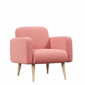 Уилбер ЛД.306010.000 Кресло (Светло-розовый, ткань UNI IDEA 1031) в Асино - asino.katalogmebeli.com | фото 2