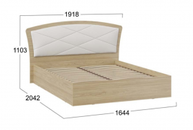 Кровать без ПМ «Сэнди» Тип 1 (без подъемного механизма) в Асино - asino.katalogmebeli.com | фото 3