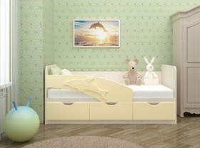 Кровать детская 1,6м Дельфин (Розовый металлик) в Асино - asino.katalogmebeli.com | фото 6
