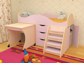 Кровать детская Тошка в Асино - asino.katalogmebeli.com | фото