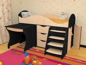 Кровать детская Тошка в Асино - asino.katalogmebeli.com | фото 3