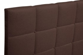 Кровать "Диана" ш. 1400 (Н=1010мм) (жаккард шоколад) в Асино - asino.katalogmebeli.com | фото 5