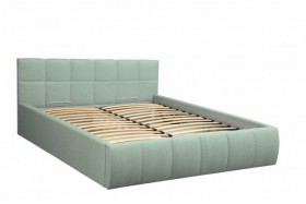 Кровать "Диана" ш. 1400 (Н=820мм) (жаккард аква) в Асино - asino.katalogmebeli.com | фото 2