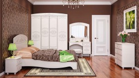 Кровать "Каролина" 1200 (с настилом) в Асино - asino.katalogmebeli.com | фото 8
